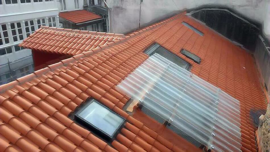 Rehabilitación de tejados en Pontevedra